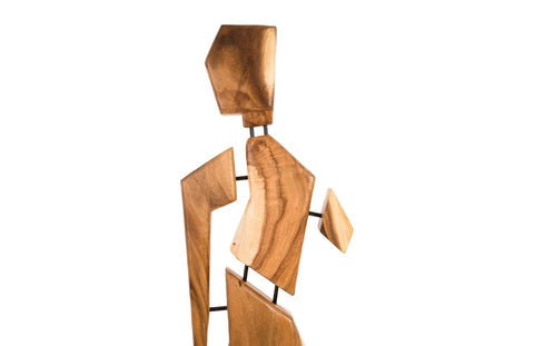 Decorating Essentials Modern Handcrafted Figurative Sculpture