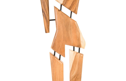 Decorating Essentials Modern Handcrafted Figurative Sculpture