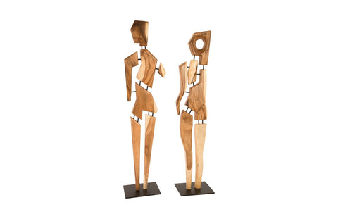 Decorating Essentials Modern Handcrafted Figurative Sculpture