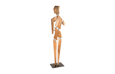 Decorating Essentials Modern Handcrafted Figurative Sculpture