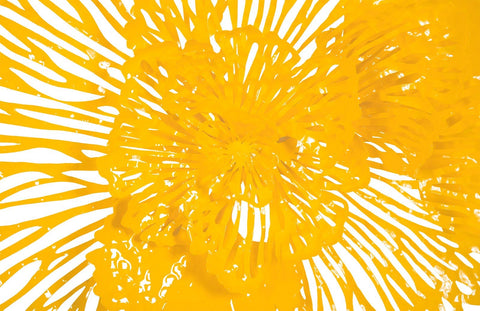 Flower Wall Art Modern Free Form Wall Sculpture