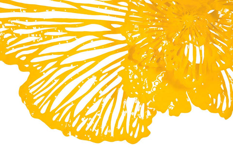 Flower Wall Art Modern Free Form Wall Sculpture