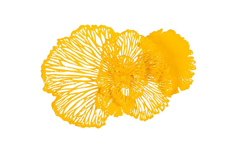 Flower Wall Art Modern Free Form Wall Sculpture