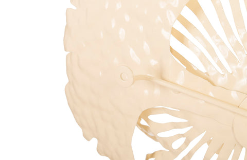 Flower Wall Art Organic Free Form Glossy Wall Sculpture