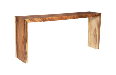 Nature-Driven Modernist Entryway Console Modern Organic Console