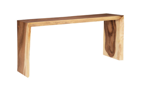 Nature-Driven Modernist Entryway Console Modern Organic Console