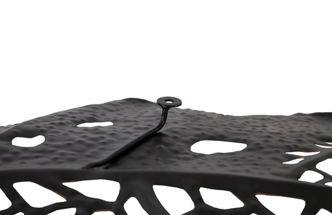 Birch Leaf Wall Art Modern Organic Handcrafted Wall Sculpture