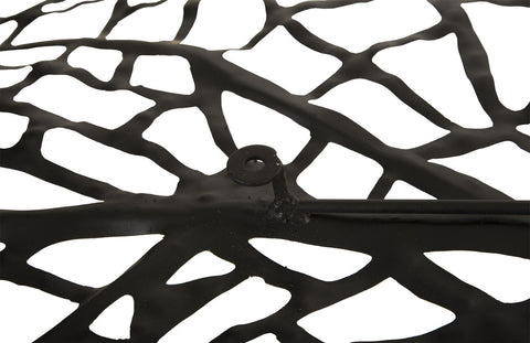 Birch Leaf Wall Art Handcrafted Modern Free Form Wall Sculpture