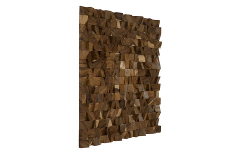 Blocks Wall Art Organic Textured Wall Sculpture