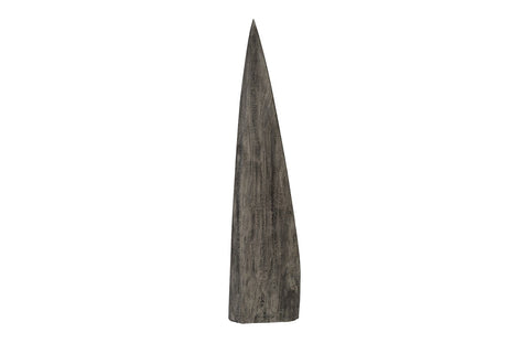 Decorating Essentials Modern Matte Wood Nature Sculpture