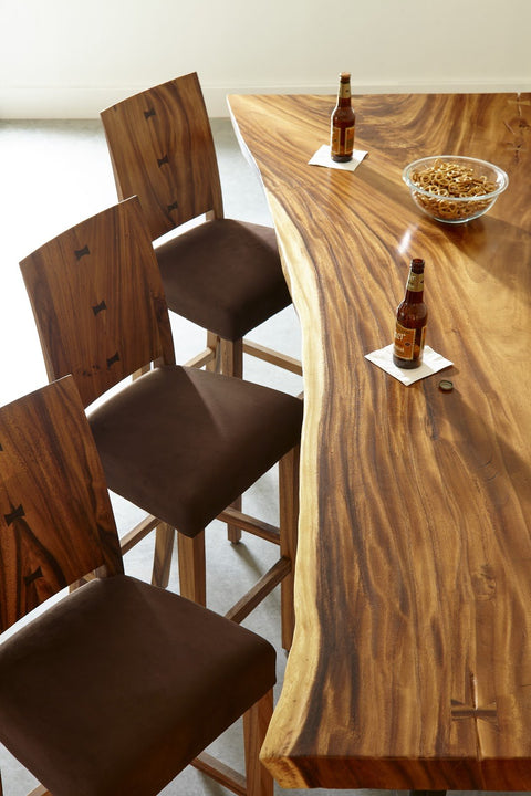 Parsons Nature-Driven Modernist Upholstered Bar Stool