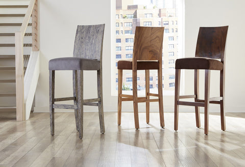 Parsons Nature-Driven Modernist Upholstered Bar Stool
