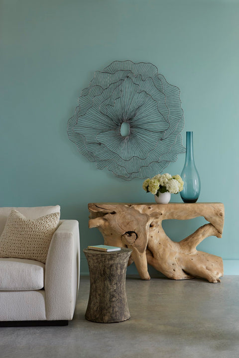 Poppy Flower Wall Art Modern Organic Free Form Wall Sculpture