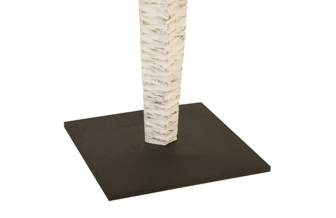 Decorating Essentials Handcrafted Abstract Wood Sculpture