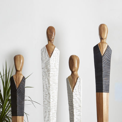 Decorating Essentials Handcrafted Abstract Asymmetrical Sculpture