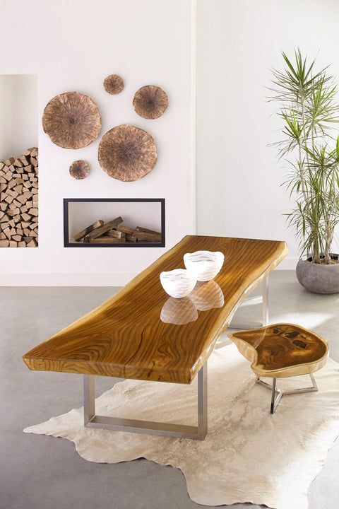 Lotus Wall Art Handcrafted Organic Wall Sculpture