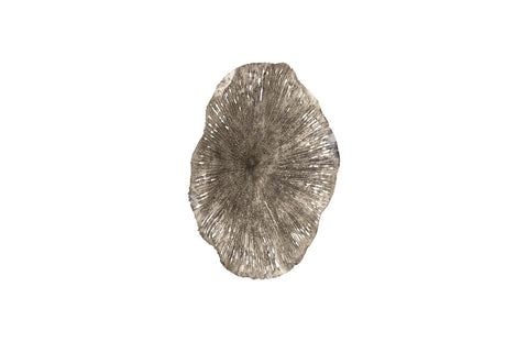 Lotus Wall Art Modern Handcrafted Glossy Wall Sculpture