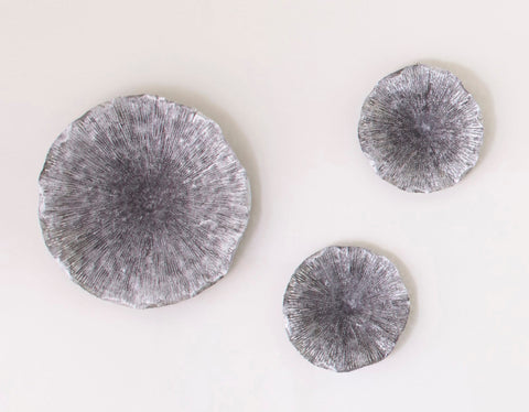 Lotus Wall Art Modern Handcrafted Glossy Wall Sculpture