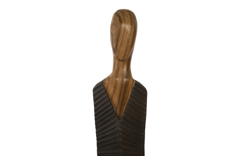 Decorating Essentials Handcrafted Asymmetrical Wood Sculpture