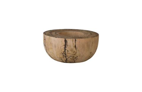Decorating Essentials Handcrafted Abstract Carving Decorative Bowl
