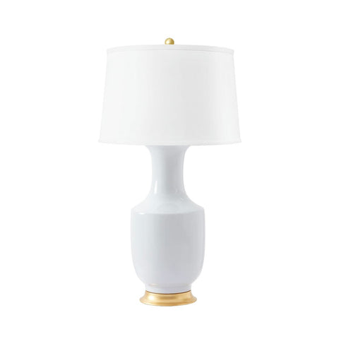 Thalia Column Table Lamp Asian Modern Accent Drum Lamp