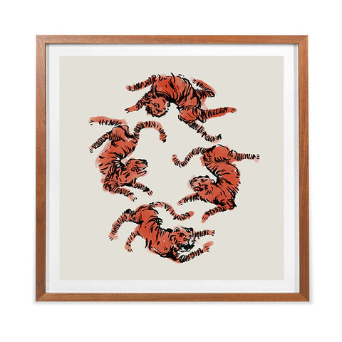 Fearful Symmetry 1 The Studio Square Print Wall Art