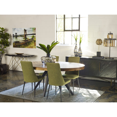 Moe's Home Collection Nature-Driven Modernist Geometric Round Dining Table - 72 W