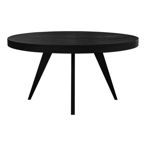Moe's Home Collection Parq Modern Round Dining Table with Angled Legs - 60 W