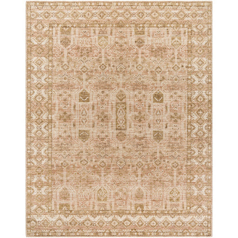 Artful Traditionalist Hand Knotted Medallion Wool Rug - 8' x 10'