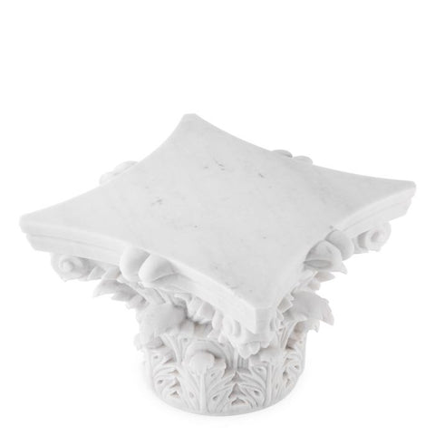 Artful Traditionalist Freeform Marble Coffee Table