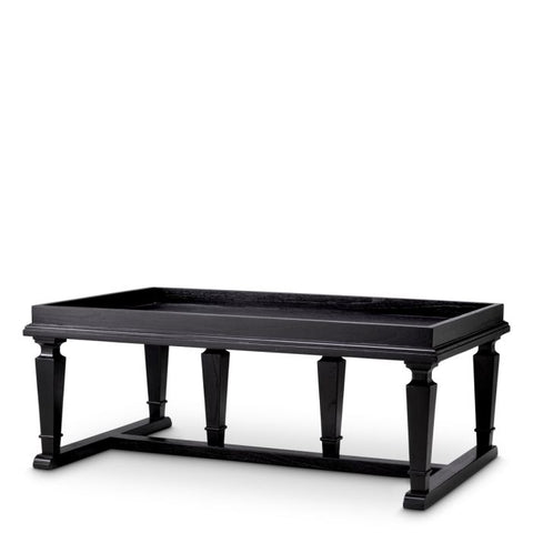 Timeless Minimalist Traditional Rectangle Glass Coffee Table