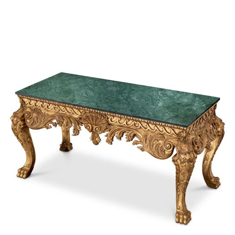 Eichholtz Artful Traditionalist Entryway Console with Lion Paw Feet