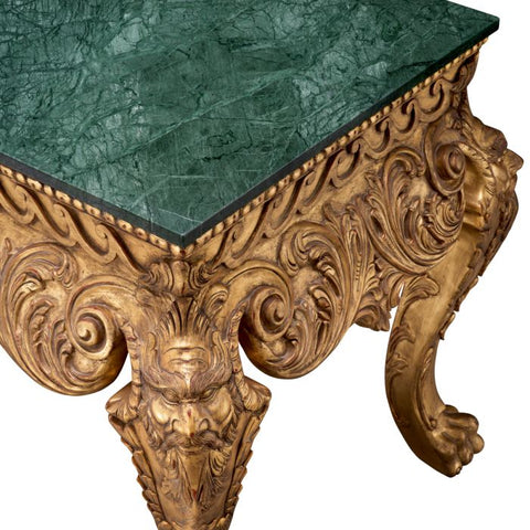 Eichholtz Artful Traditionalist Entryway Console with Lion Paw Feet