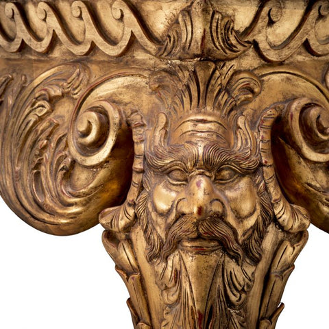 Eichholtz Artful Traditionalist Entryway Console with Lion Paw Feet