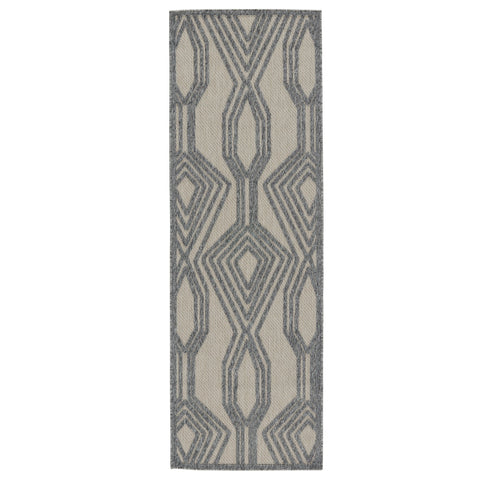 Contemporary Global Eclecticist Geometric Runner - Rectangle