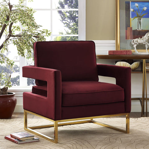 Timeless Minimalist Modern Upholstered Club Accent Chair