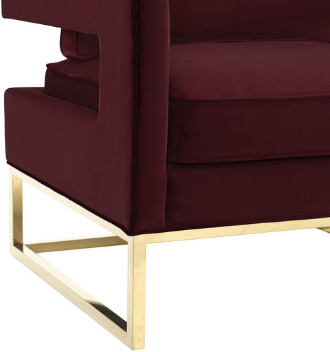 Timeless Minimalist Modern Upholstered Club Accent Chair