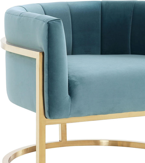 Timeless Minimalist Barrel Upholstered Accent Chair