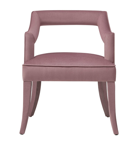 Timeless Minimalist Modern Velvet Upholstered Armchair