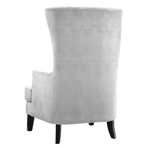 Timeless Minimalist Wingback Upholstered Accent Chair