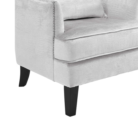 Timeless Minimalist Wingback Upholstered Accent Chair