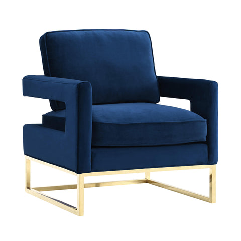 Timeless Minimalist Modern Upholstered Club Accent Chair
