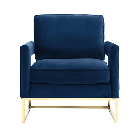 Timeless Minimalist Modern Upholstered Club Accent Chair