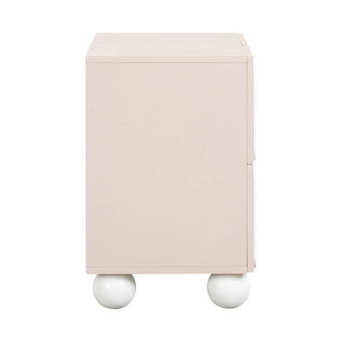 TOV Furniture Tori Contemporary Geometric Nightstand