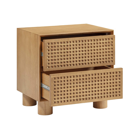 TOV Furniture Nature-Driven Modernist Organic Scandinavian Nightstand