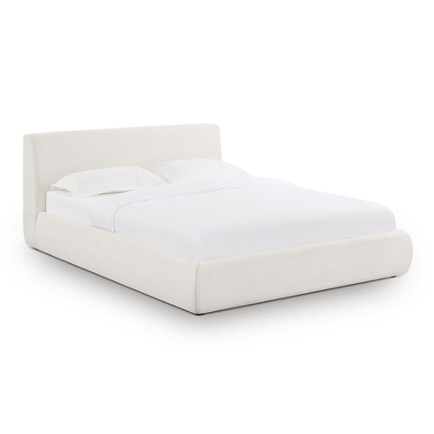 TOV Furniture Minimalist Isla Upholstered Platform Bed - Queen - King - Queen