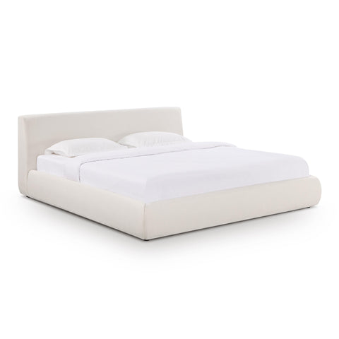 TOV Furniture Minimalist Isla Upholstered Platform Bed - Queen - King - Queen