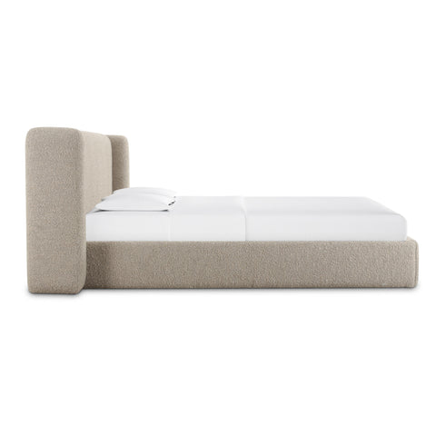 TOV Furniture Contemporary Babette Wingback Platform Bed - Queen - King - Queen