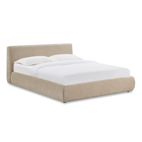TOV Furniture Contemporary Isla Low Profile Platform Bed - Queen - King - Queen