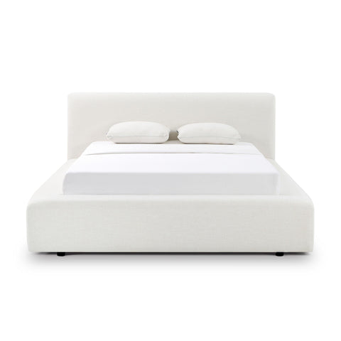 TOV Furniture Minimalist Meena Low Profile Platform Bed with Storage - Queen - Queen - King